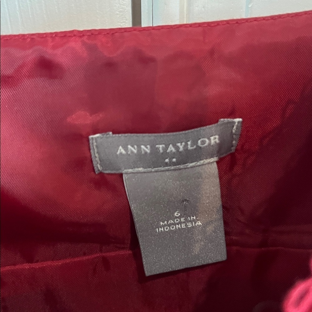 Ann Taylor Rust Strappy Midi dress Size 6 - Picture 7 of 10